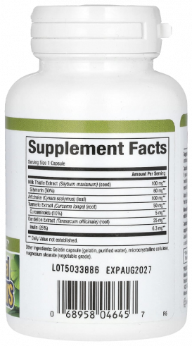 Natural Factors LG Cleanse Formula, Элджи Глэнс Формула, 90 капсул