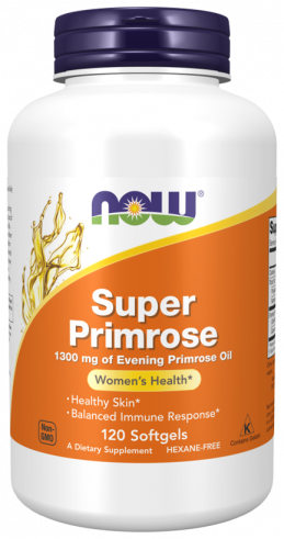 NOW Super Primrose, Супер Примула, 120 капсул