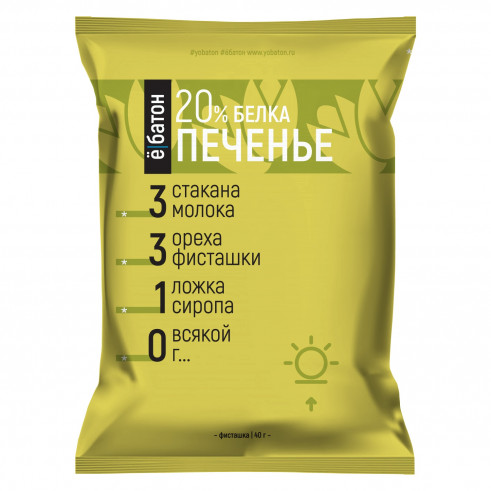 Ёбатон Печенье, 40 г