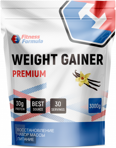 Fitness Formula 100% Weight Gainer Premium, 3000 г