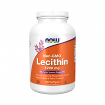NOW Non-GMO Lecithin 1200 mg, 400 капсул