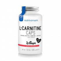 Nutriversum Wshape  L-Carnitine, 120 капсул