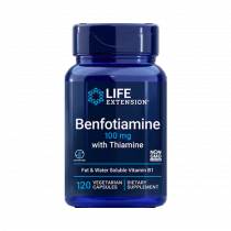 Life Extension Benfotiamine with Thiamine 100 mg, 120 капсул